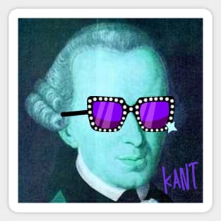 KANT - swag version Sticker